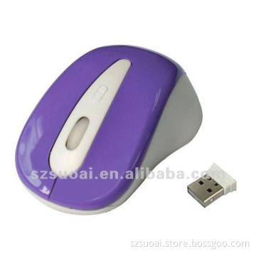 2015 cute 2.4G wireless mouse for girls